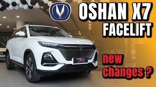 Changan Oshan X7 Facelift 2024  Exciting UPGRADES 🤩 [upl. by Dosi]