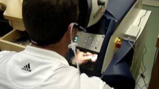 LaserStar Manual Welder Sip Puff Headset Demo [upl. by Starla]