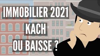 KRACH IMMOBILIER De 2021 Ou Simple Baisse [upl. by Larkins]