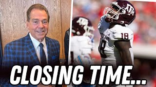 Its closing time for Nick Saban and the Alabama Crimson Tide on the recruiting trail [upl. by Swainson]