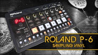 ROLAND P6 SAMPLING VINYL LOFI BOOM BAP BEAT MAKING [upl. by Aneeb711]