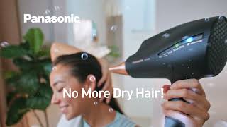 Say goodbye to oily scalp  Panasonic nanocare Hair Dryer EHNA98 [upl. by Osnofla]