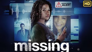 Missing 2023 Movie  Storm Reid Joaquim de Almeida  Reviews And Facts Information [upl. by Llebiram]