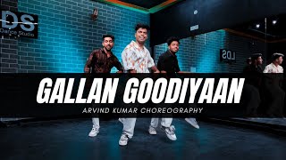 GALLAN GOODIYAAN  Dance Video  Arvind Kumar Choreography [upl. by Pepi878]