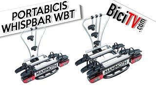 El mejor portabicicletas para bola de remolque Whispbar WBT [upl. by Anemix]