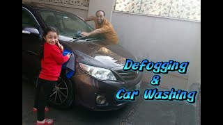 Defogging amp car wash [upl. by Adnawyt]