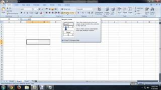 How to Enlarge an Individual Cell in Excel  Tech Niche [upl. by Jp]