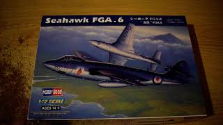 A look at the Hawker Sea Hawk FGA6 from Hobby Boss in 172 scale [upl. by Jeffery704]