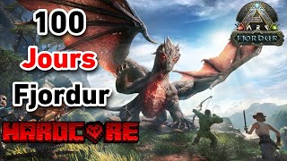 Jai survécu 100 Jours en Hardcore sur FJORDUR ARK moddé [upl. by Mariana]