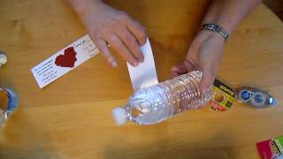 Wrap the water bottle label around the water bottle [upl. by Sondra]