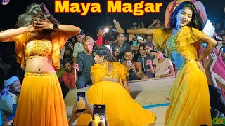 ढोढ़ी पर चटनी मलइया balam Kariya dabave Dj Maya Magar [upl. by Asereht]