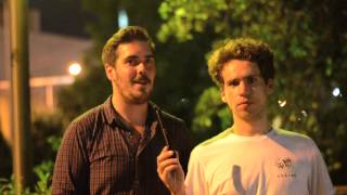 Interview Parquet Courts at Chaos in Tejas [upl. by Proudman]