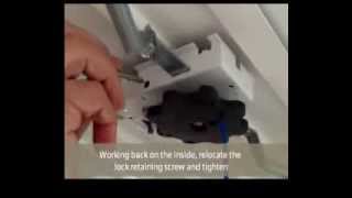 How to replace the lock on a Hormann up and over garage door [upl. by Carlotta897]