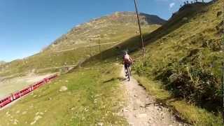 Bernina Pass GoPro MTB [upl. by Ilario]