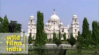 Marble building in Kolkata  Victoria Memorial [upl. by Ajnot]