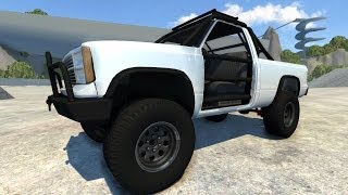 BeamNG Drive D15 True Offroader Alpha V1 Crash Testing 37  Insanegaz [upl. by Idnis704]