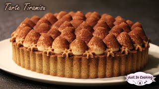 Recette de Tarte Façon Tiramisu [upl. by Annecorinne220]