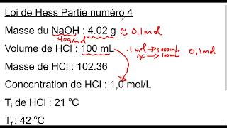 Explication Labo Loi de Hess Partie 4 [upl. by Frick77]