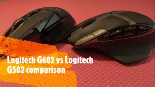 Logitech G602 vs Logitech G502 [upl. by Geminius735]