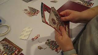 Hunkydory Crafts Stepping into Christmas Part 3 of 4 Card Making VIdeo [upl. by Swithbert]