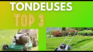 TOP 3 DES MEILLEURES TONDEUSES A GAZON 2024 [upl. by Hercules]