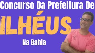 Concurso da prefeitura de IlhéusBA [upl. by Rezzani]