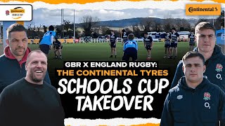 🌹 GBR x England Rugby  The Continental Tyres Schools Cup Takeover [upl. by Stelle]