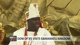 OONI OF IFE VISITS GBARAMATU KINGDOM [upl. by Wilfrid]