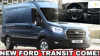 OFFICIAL 2024 Ford Transit Redesign Revealed  Come With New Tech [upl. by Dej507]