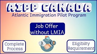 🇨🇦 AIPP Canada  Atlantic Immigration Pilot Program [upl. by Sholem]