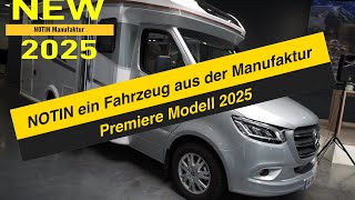 ⚠️ Wohnmobil Manufaktur ⚠️ NOTIN Modell LINDAU JF 2025 Extraklasse auf dem Caravan Salon 2024 amp CMT [upl. by Ajnotal]