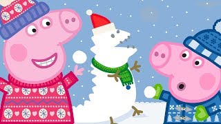 Świnka Peppa ❄️ Wesołych Świąt Snieg ❄️ Bajki Po Polsku  Peppa po Polsku [upl. by Kamat229]