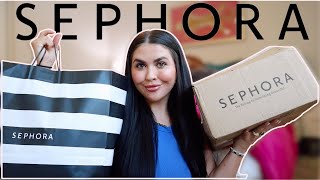 2000 SEPHORA VIB SALE HAUL  try stuff with me spring sale 2024 [upl. by Ecnerwal]