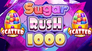 Only Buying Super Free Spins on Sugar Rush 1000 [upl. by Eolcin]