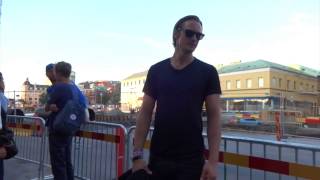 Alexander Skarsgård in Way Out West August 9 2014 [upl. by Llenyl448]