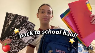 2024 BACK TO SCHOOL HAUL 📚 [upl. by Ddot]