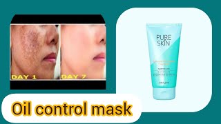 oriflame pure skin 5 minut mask revieworiflame  pure skin face wash [upl. by Blake]