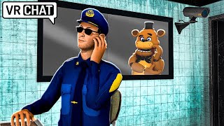 Freddy Fazbears INTERVIEWS the NEW SECURITY GUARD in VRCHAT [upl. by Mezoff329]