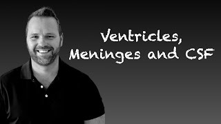 Ventricles Meninges and CSF for Anatomy and Physiology [upl. by Cleon]