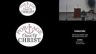 Portage Indiana Church of Christ Livestream 4242024 [upl. by Esiralc214]