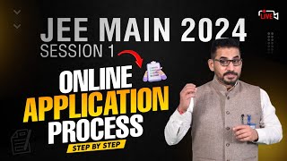 JEE Main 2024  Step by Step Process of Application form  Document Required  🔴 Live QA  ALLEN [upl. by Ylatan]