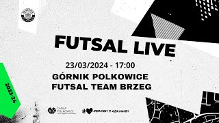 Górnik Polkowice vs FUTSAL TEAM Brzeg 1 Liga Futsalu LIVE [upl. by Marcelline427]