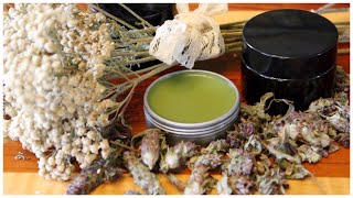 How to make herbal salves with herb infused oils [upl. by Arrac89]