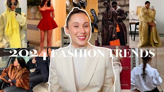 2024 FASHION TREND PREDICTIONS  what to wear for 2024 [upl. by Braden]