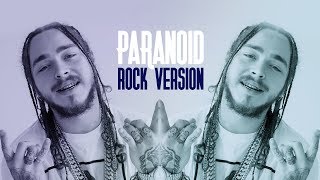 Post Malone  Paranoid Post Hardcore  Rock Cover by DCCM  Punk Goes Pop [upl. by Nachison]