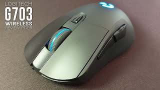 Logitech G703 Lightspeed Wireless  Review PTBR [upl. by New]