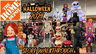 Home Depot NEW Halloween Decor 2024 Full Store Walkthrough Awesome New items [upl. by Ydnyc]