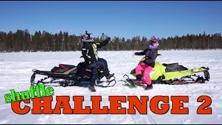 Snowmobile shuffle challenge 2 [upl. by Isola889]