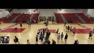 New Canaan High vs Shelton High School Boys JuniorVarsity Volleyball [upl. by Robbert]