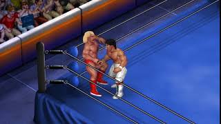 Flair Flop  Fire Pro Wrestling World Custom Move [upl. by Atiken]